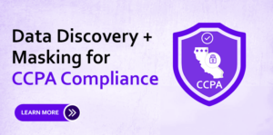 Image showing data discovery and masking process for cpa compliance.